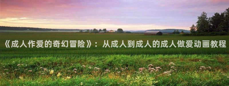 亚洲成人动漫天堂：《成人作爱的奇幻冒险》：从成人到成人的成人做爱动画教程